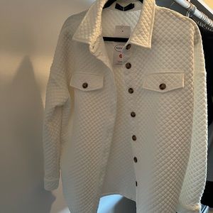 Fashion cream women’s light jacket/sweater